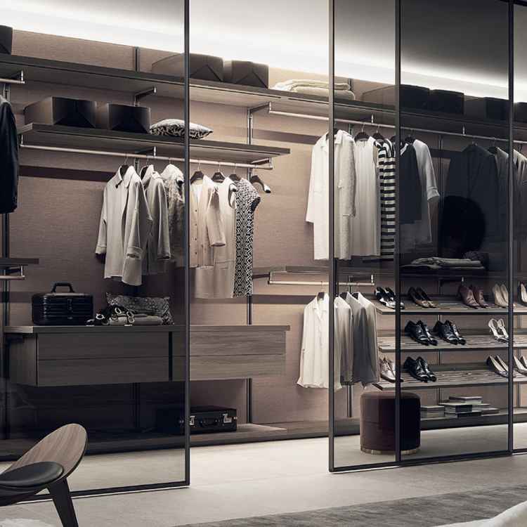 Wardrobes | Luxury Italian Wardrobes  at Pure Interiors