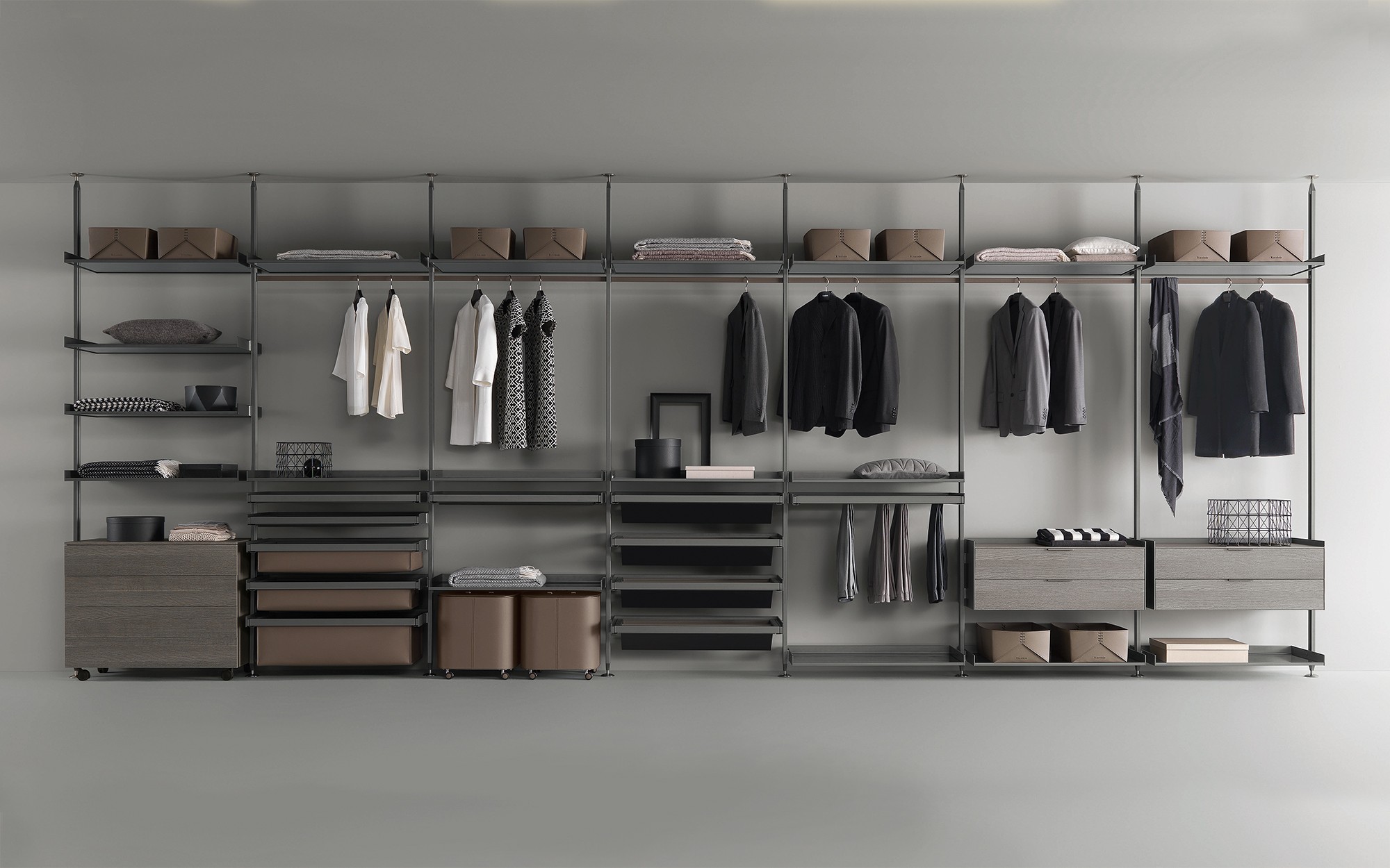 Zenit Wardrobe. Wardrobes from Rimadesio at Pure Interiors