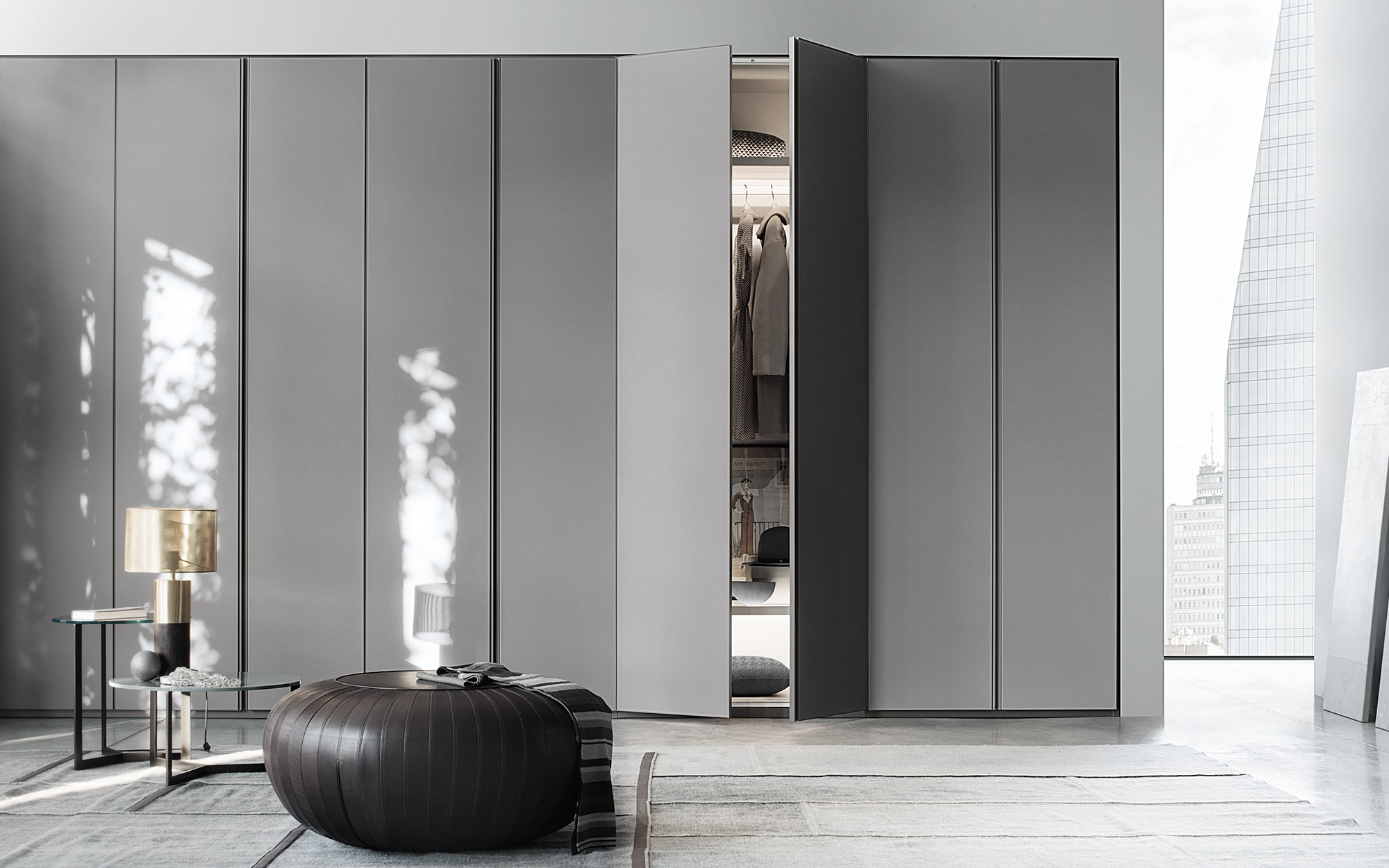 Emery. Wardrobes from LEMA  at Pure Interiors