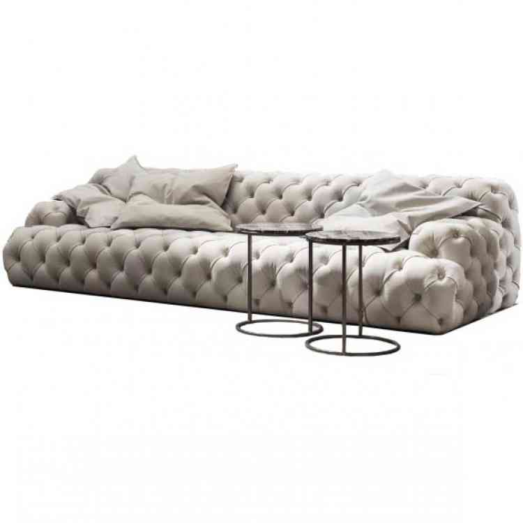 Norton Capitonne Sofa from Meridianiat Pure Interiors 
