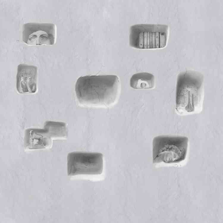 Cave Library from Wall&decoat Pure Interiors 