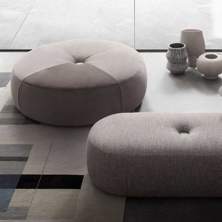 Aley Ottoman from LEMA at Pure Interiors