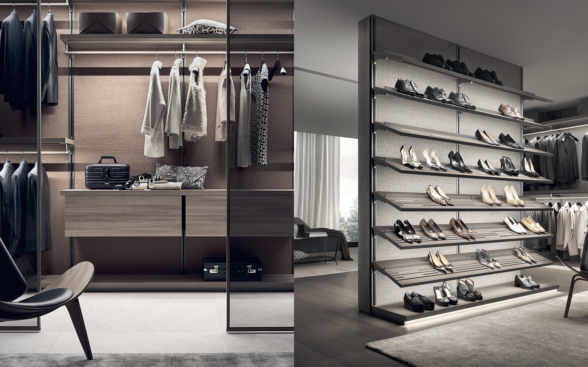 Dress Bold Wardrobe. Wardrobes from Rimadesio at Pure Interiors
