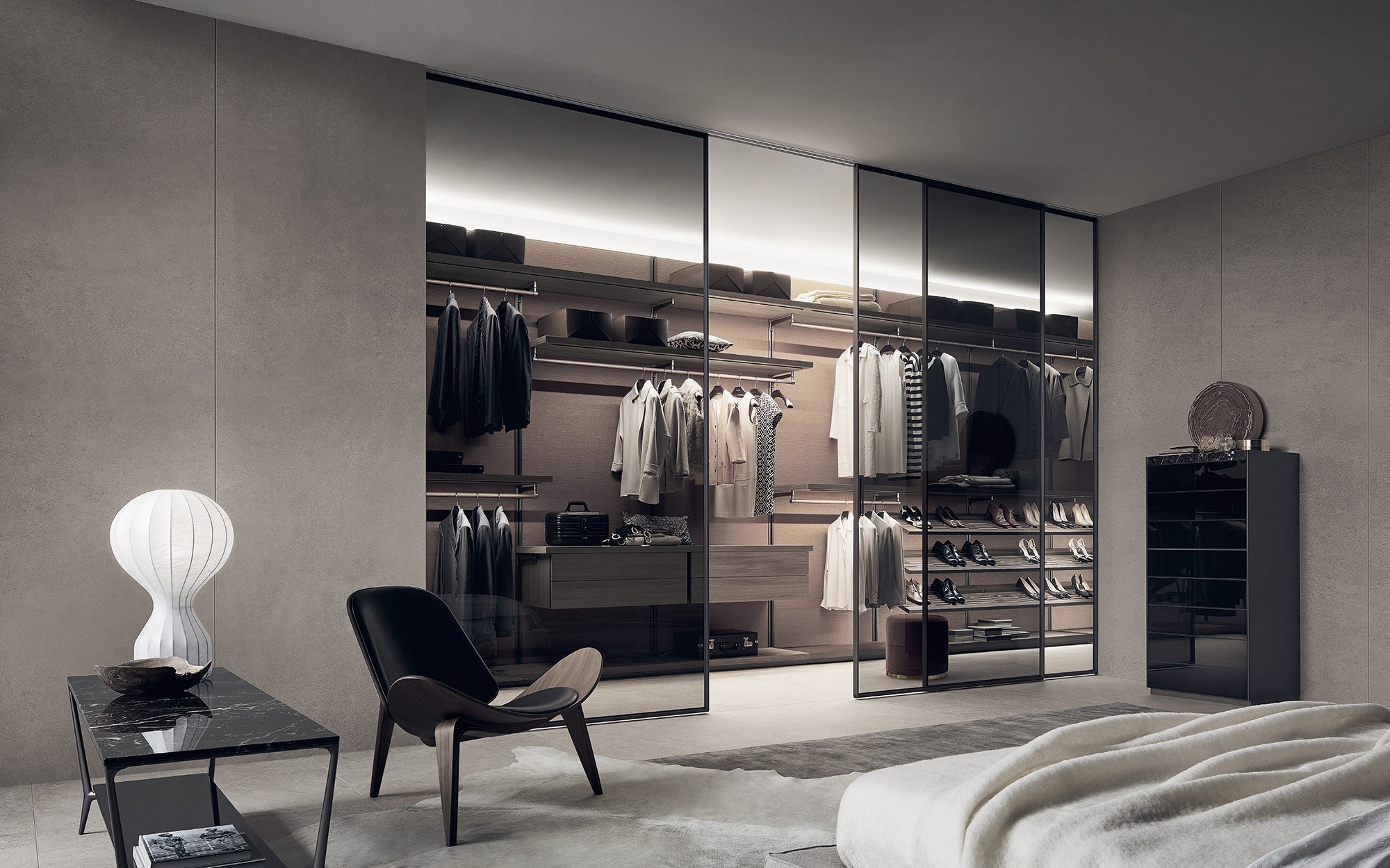 Dress Bold Wardrobe. Wardrobes from Rimadesio at Pure Interiors