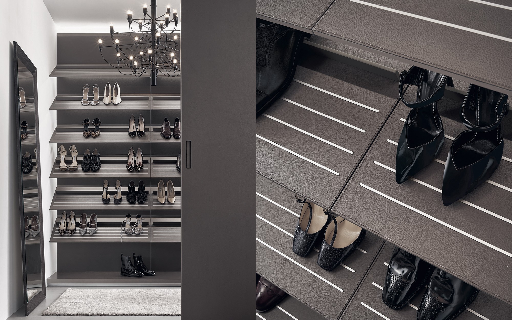 Abacus Wardrobe. Wardrobes from Rimadesio at Pure Interiors