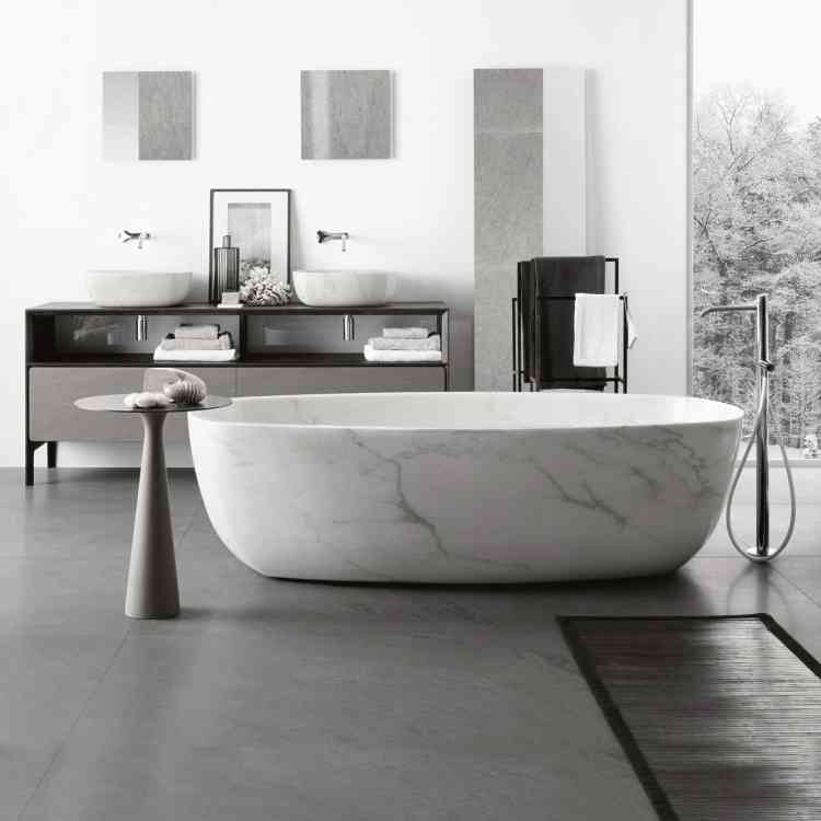 Inkstone Bathtub by Neutra from Pure Interiors | 
