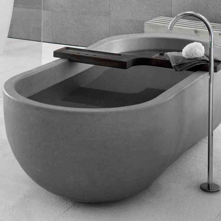 Alone Bathtub by Neutra from Pure Interiors | 