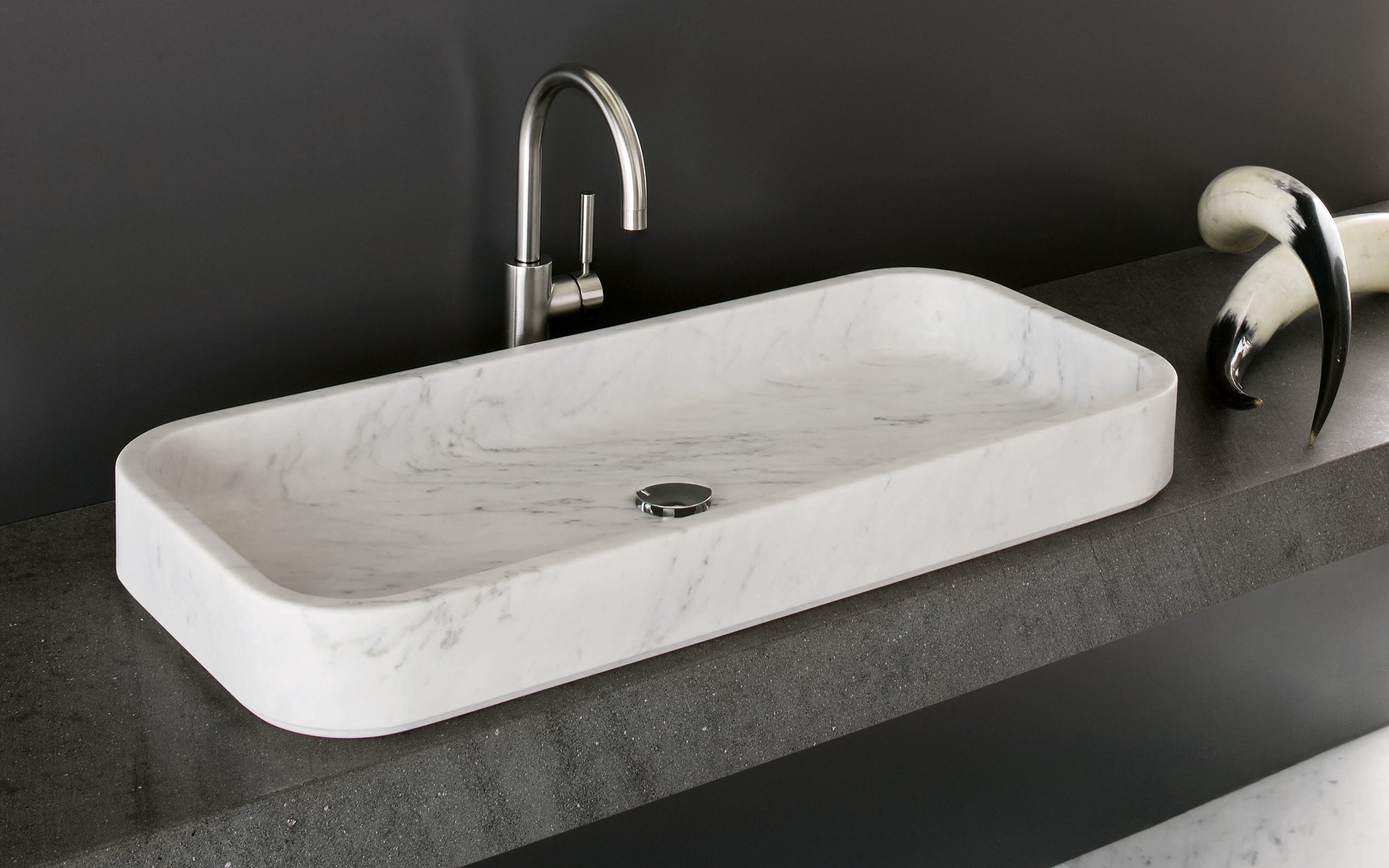 Nest Wash-basin. Bathroom from Neutra at Pure Interiors