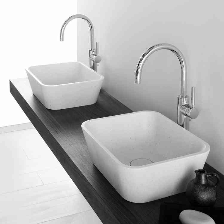 Duo Wash-basin by Neutra from Pure Interiors | 