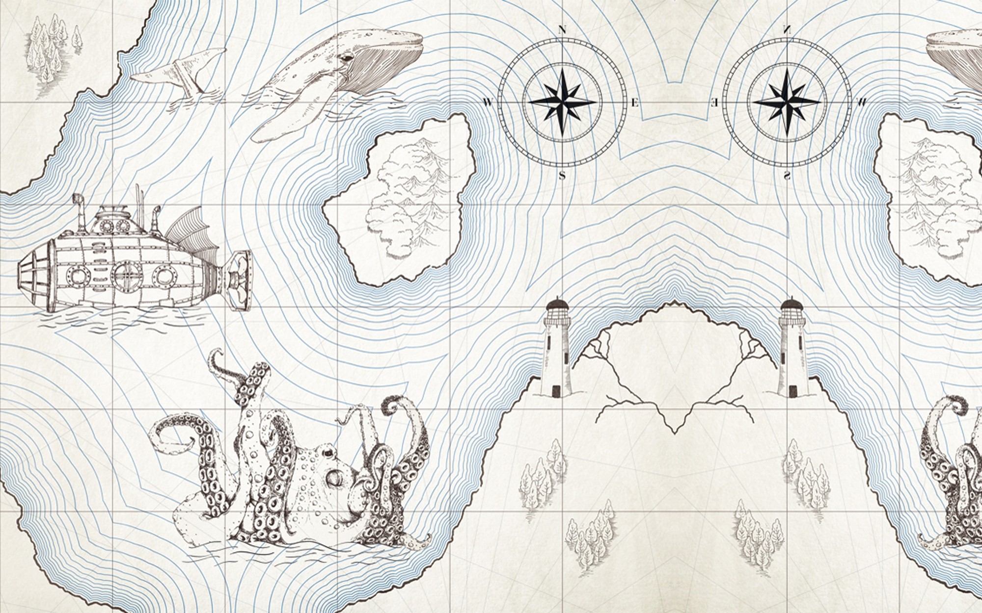 Jules. Wallpaper - Indoor from Wall&deco at Pure Interiors