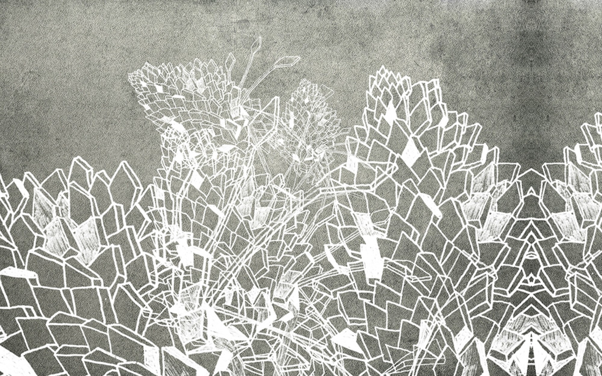 Drawing. Wallpaper - Indoor from Wall&deco at Pure Interiors